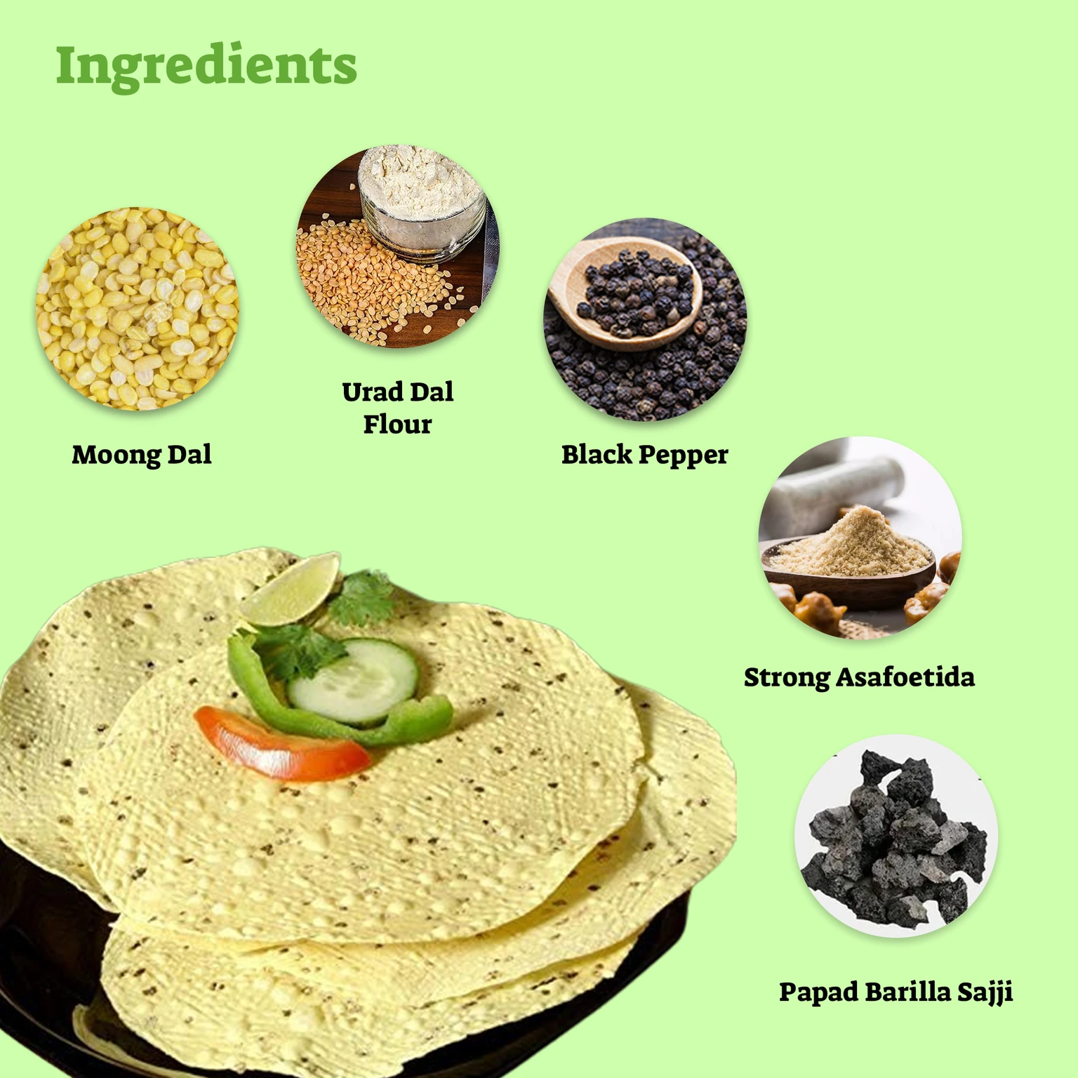Papad Moong Dal Special2